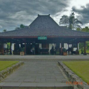 Ruang audio visual yang dipakai untuk pemutaran film sejarah Candi Borobudur
