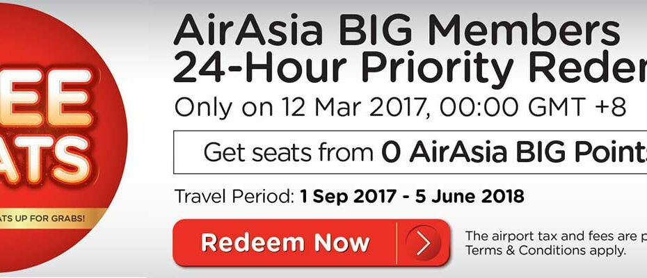 Air Asia Big Point Tiket Gratis Keliling Negara Asean